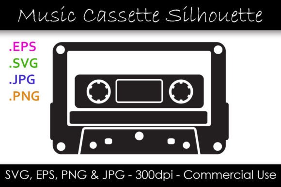 Download Retro Music Audio Cassette Clipart - Premium Resources