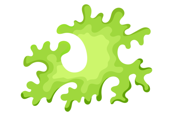 Download Green Coral Cartoon Icon. Aquatic Nature - Premium Resources