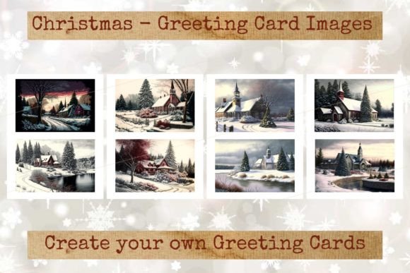 Download Vintage Holiday Season Card Images #01 - Vintage holiday Collection