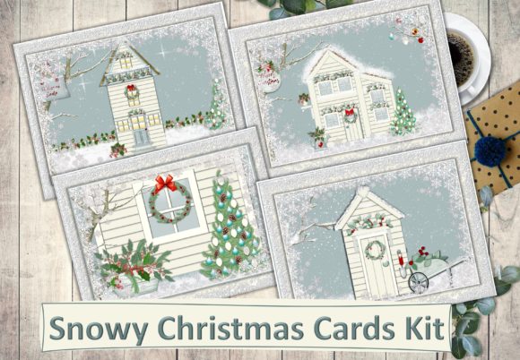 Download Christmas Card Making Kit with Envelopes - Christmas Collection