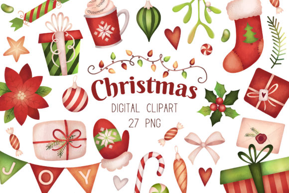 Download Christmas Clipart, Holiday Graphics - Christmas Collection