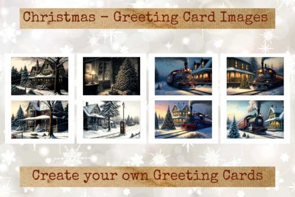 Download Vintage Holiday Season Card Images #02 - Vintage holiday Collection