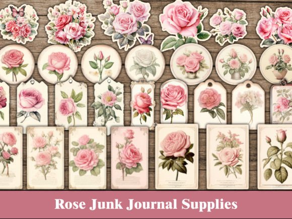 Download Rose Flowers Ephemera Craft Supplies - Craft supplies Collection