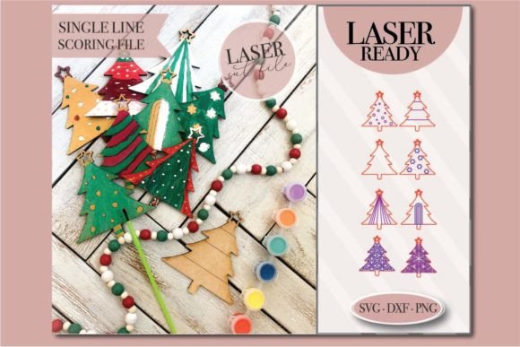 Download Christmas Tree Ornaments for DiY Craft Kits - Christmas Collection