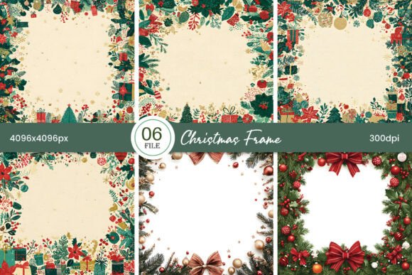 Download Christmas Frame Border Clipart - Christmas Collection